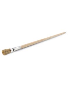 Lyon F 12 lyoni ecset lapos, világos sörte, hosszú fanyél