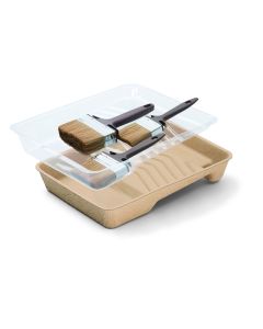 TIMBER FS PRO TRAY SET ecset szett favédőszerekhez 7db-os (70,100,120mm,tálca,betét 3db)
