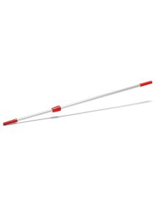 Tele Alu Red 2,0m teleszkópos hosszabbító, külső rögzítés,  rádugós fejkialakítás