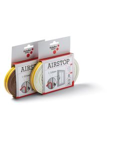 Airstop E brown tömítőszalag, gumi, 1-3,5mm résmérethez, barna, 6 m