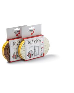 Airstop P white tömítőszalag, gumi, 2-5mm résmérethez, fehér, 6 m