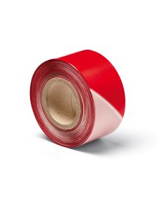 Street Tape 70mmx200m jelölő- és korlátszalag, LDPE, piros/fehér