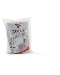 Target S50 4x6m black takarófólia, LDPE, fekete