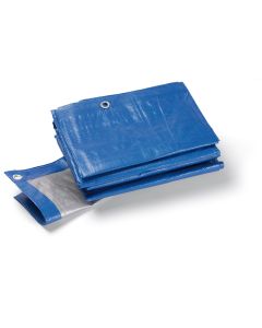 Terra S180 10x12m védőponyva, kék, 180g/m2, fémgyűrűkkel