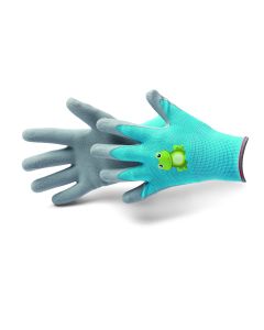 Florastar Garden 4XS/3" kerti kesztyű, latex bevonattal, ráncolt felület, CAT1