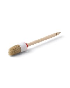 YES Roundbrush 2 körecset, műanyag kötés, fanyél