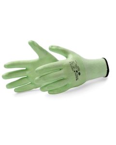 Allstar Green M/8" kesztyű, PU bevonattal,lélegző anyaggal, CAT2 - 4141